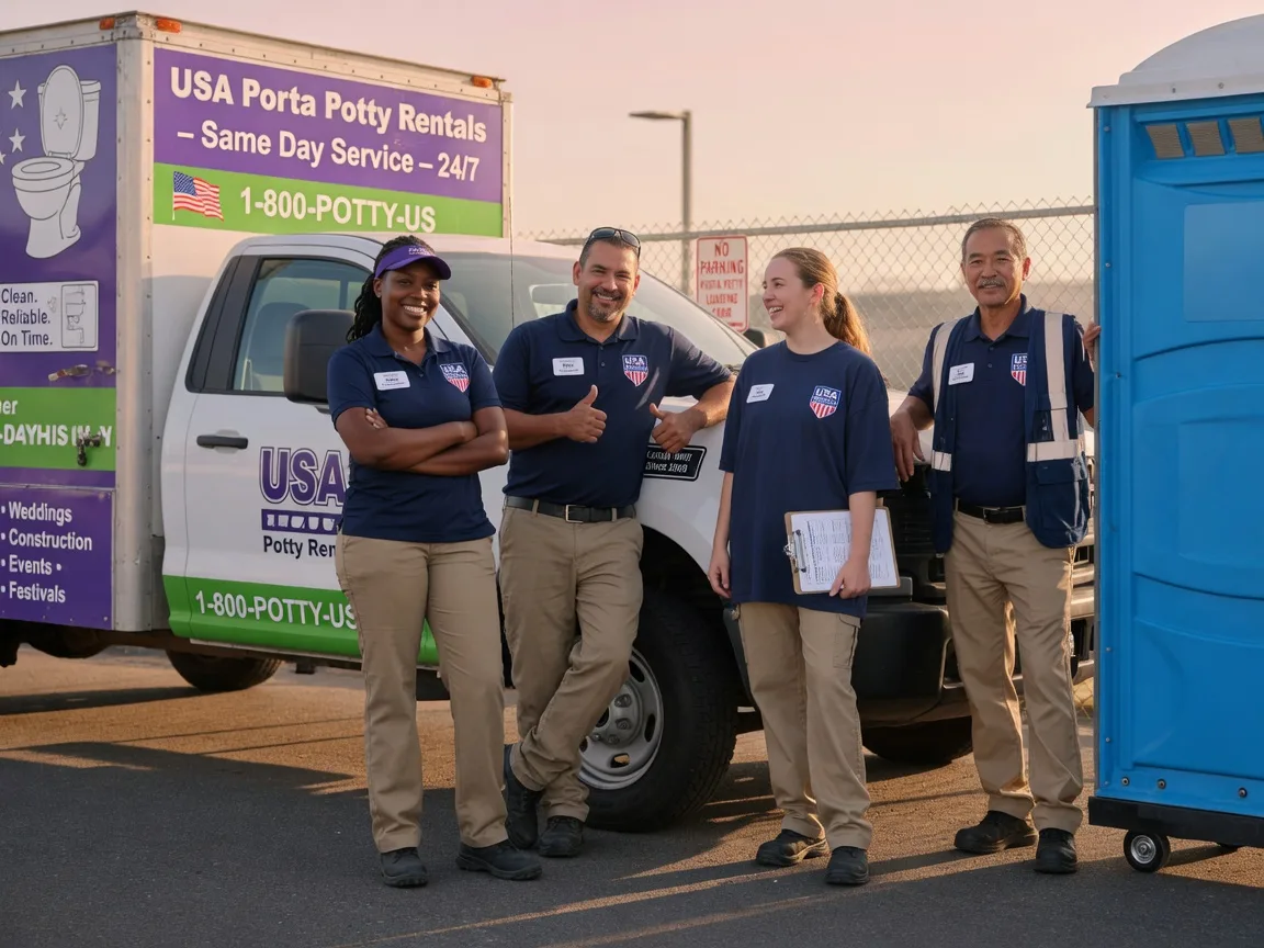 Porta Potty Rental company in Walnut Grove, CA
